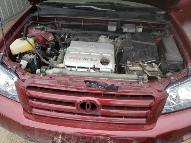 Photo 11 from auction – 2004 TOYOTA HIGHLANDER with VIN JTEEP21A740034085