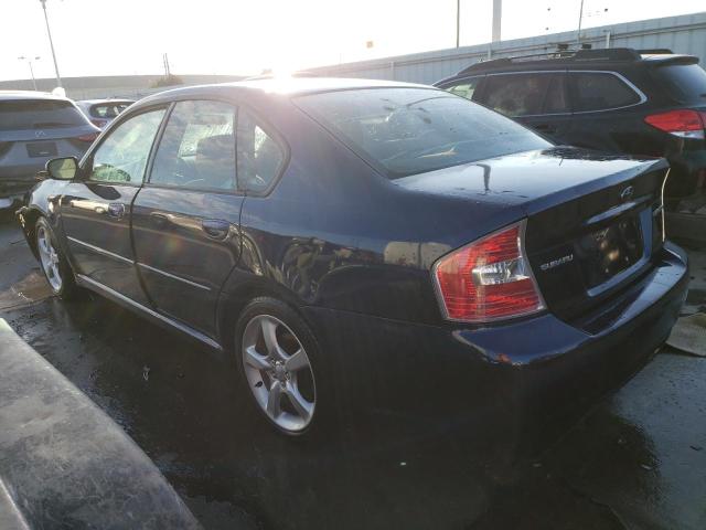 Photo 2 from auction – 2006 SUBARU LEGACY 2.5 with VIN 4S3BL626067218850