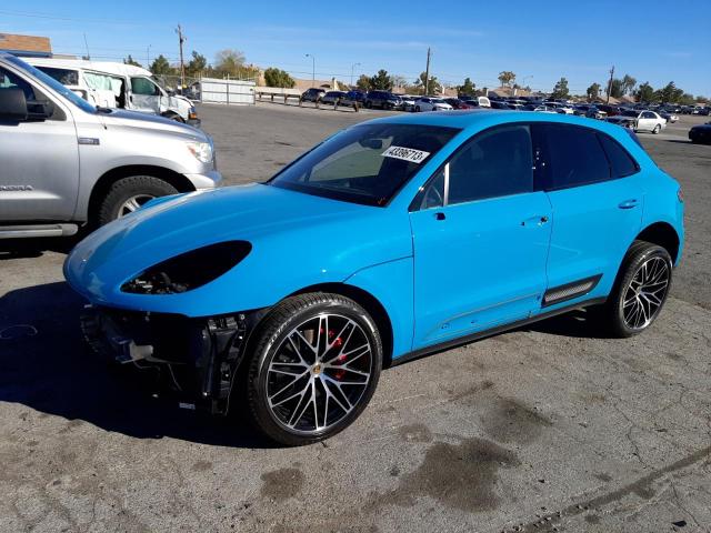PORSCHE MACAN S 2022 with VIN WP1AG2A59NLB24424 - Photo from auction