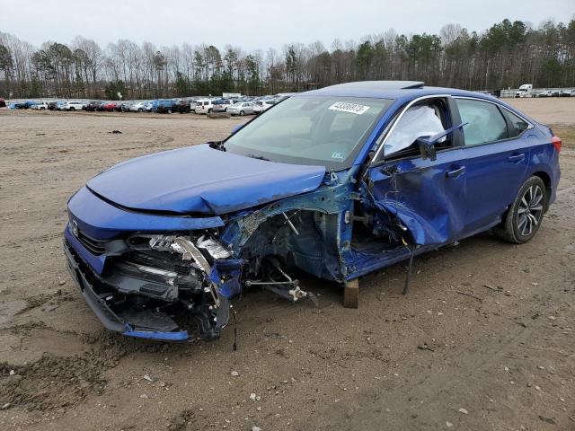 Photo 1 from auction – 2022 HONDA CIVIC EX with VIN 2HGFE1F77NH321365