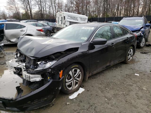 HONDA CIVIC LX 2016 with VIN 19XFC2F5XGE241596 - Photo from auction