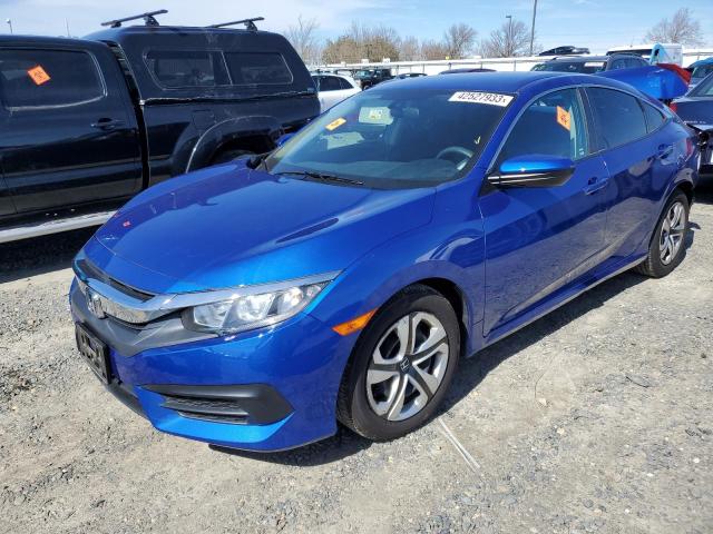 Photo 1 from auction – 2018 HONDA CIVIC LX with VIN 2HGFC2F54JH597779