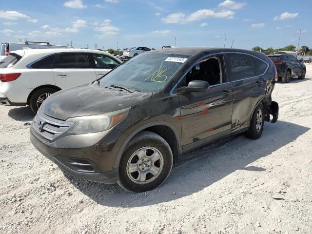 HONDA CR-V LX 2013 with VIN 5J6RM3H32DL044396 - Photo from auction