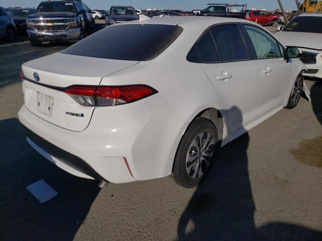 Photo 3 from auction – 2022 TOYOTA COROLLA LE with VIN JTDEAMDE1N3005052