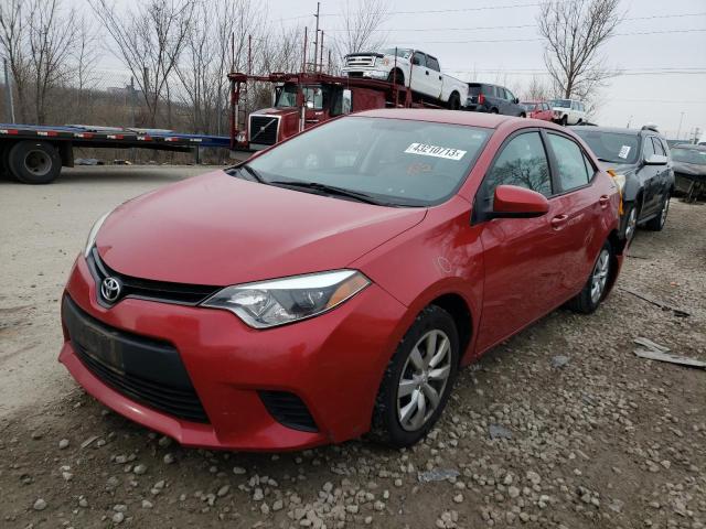 TOYOTA COROLLA L 2014 with VIN 2T1BURHE3EC201681 - Photo from auction