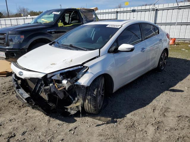 KIA FORTE EX 2014 with VIN KNAFZ4A85E5071150 - Photo from auction
