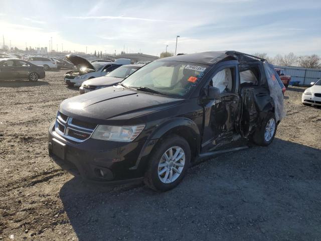 DODGE JOURNEY SX 2017 with VIN 3C4PDDBG4HT592702 - Photo from auction