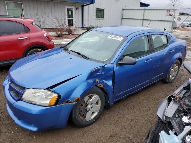 DODGE AVENGER SE 2008 with VIN 1B3LC46K78N669998 - Photo from auction