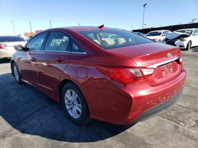 Photo 2 from auction – 2014 HYUNDAI SONATA GLS with VIN 5NPEB4AC6EH817757
