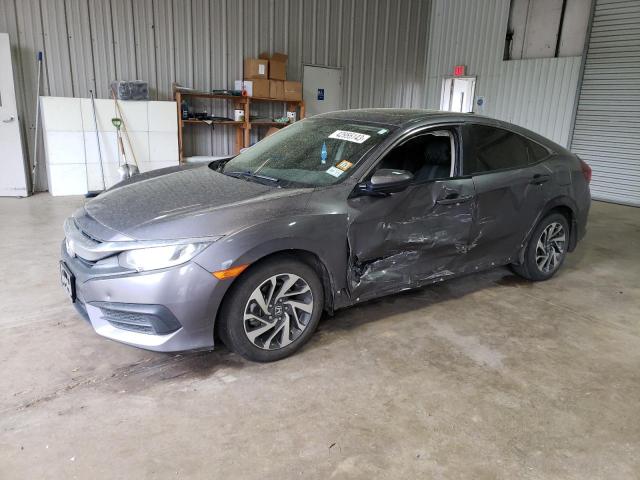 HONDA CIVIC EX 2018 with VIN 19XFC2F73JE013495 - Photo from auction