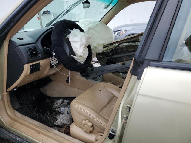 Photo 7 from auction – 2003 SUBARU FORESTER with VIN JF1SG63643H734269