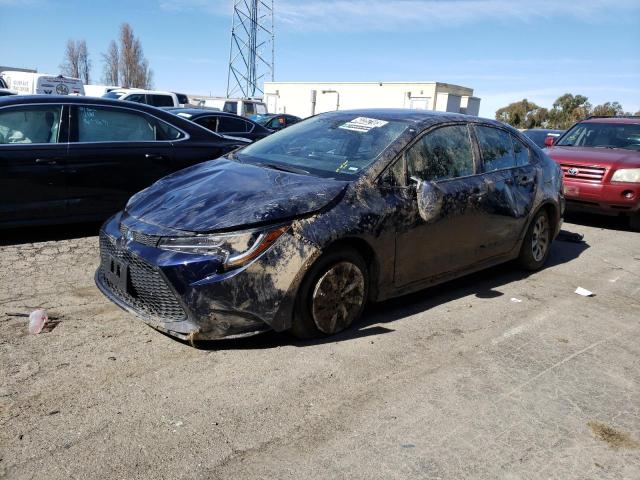 TOYOTA COROLLA LE 2022 with VIN 5YFEPMAE6NP341127 - Photo from auction