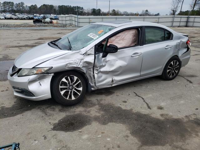 Photo 1 from auction – 2013 HONDA CIVIC EX with VIN 2HGFB2F87DH536668