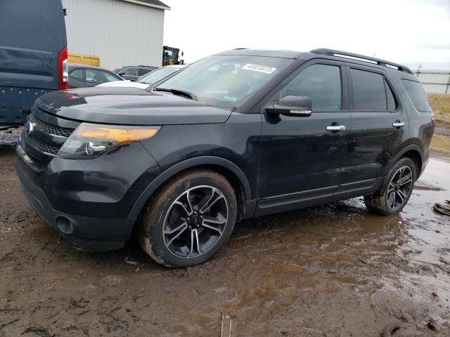 FORD EXPLORER S 2014 with VIN 1FM5K8GT0EGB09101 - Photo from auction