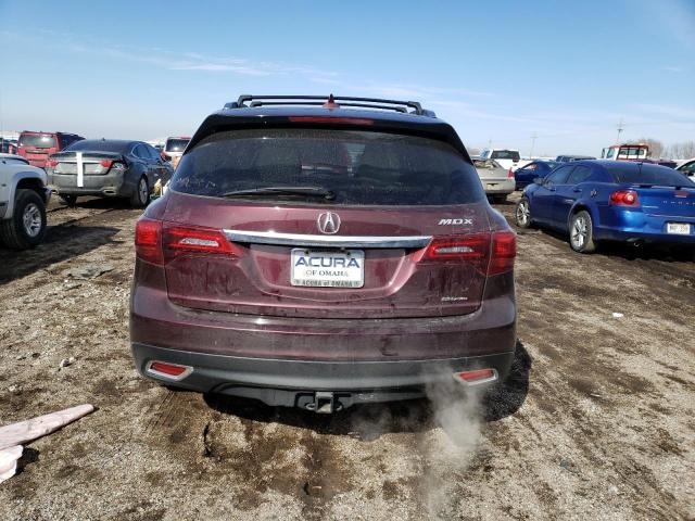 Photo 6 from auction – 2014 ACURA MDX TECHNO with VIN 5FRYD4H4XEB030068