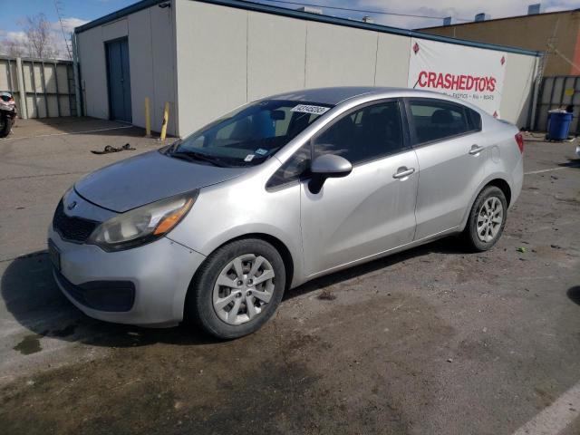 KIA RIO LX 2013 with VIN KNADM4A31D6288410 - Photo from auction
