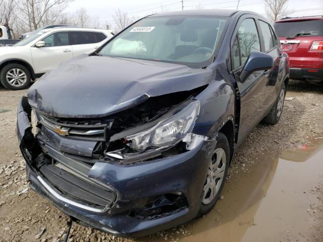 CHEVROLET TRAX LS 2018 with VIN 3GNCJKSB1JL377291 - Photo from auction