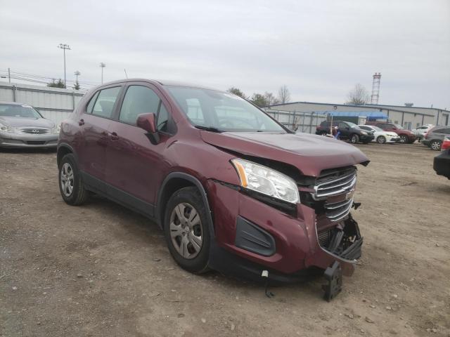 Photo 4 from auction – 2016 CHEVROLET TRAX LS with VIN 3GNCJKSB6GL236936