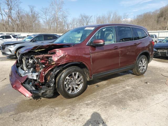 HONDA PILOT EXL 2020 with VIN 5FNYF6H50LB021540 - Photo from auction