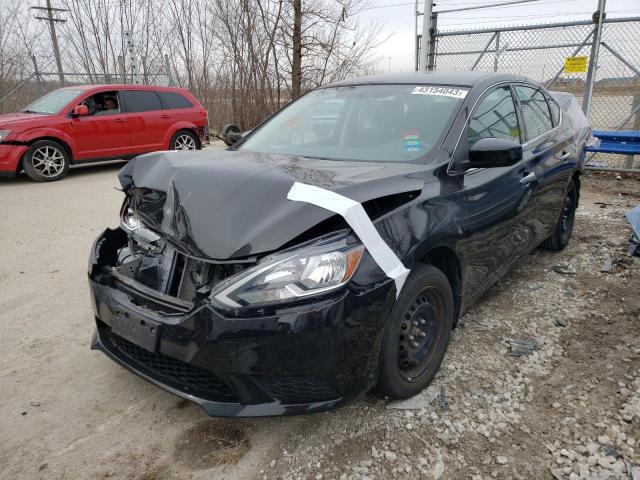 NISSAN SENTRA S 2017 with VIN 3N1AB7AP3HY212656 - Photo from auction