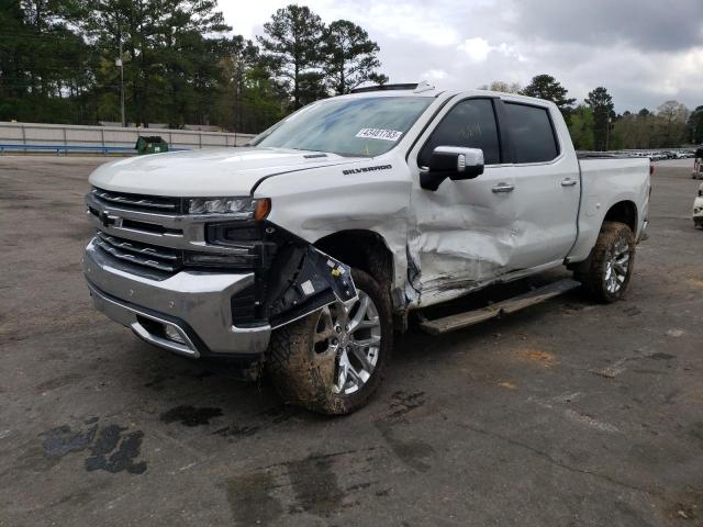 CHEVROLET SILVERADO 2021 with VIN 3GCUYGETXMG185889 - Photo from auction