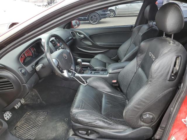 Photo 7 from auction – 2004 PONTIAC GTO with VIN 6G2VX12G04L263635