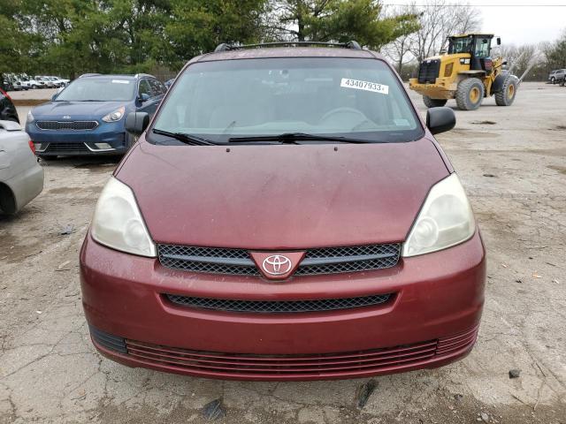Photo 5 from auction – 2004 TOYOTA SIENNA CE with VIN 5TDZA23C94S123689