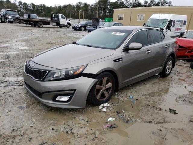 KIA OPTIMA LX 2015 with VIN 5XXGM4A73FG397524 - Photo from auction