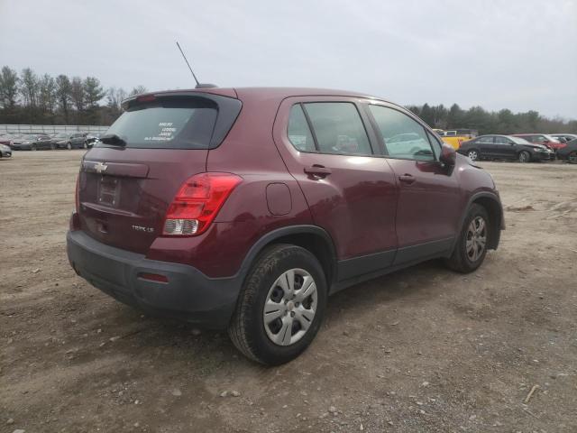 Photo 3 from auction – 2016 CHEVROLET TRAX LS with VIN 3GNCJKSB6GL236936