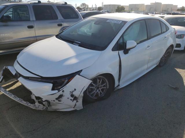 TOYOTA COROLLA LE 2022 with VIN JTDEAMDE1N3005052 - Photo from auction