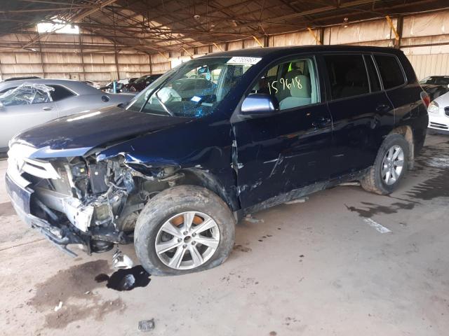 TOYOTA HIGHLANDER 2013 with VIN 5TDBK3EH9DS263481 - Photo from auction