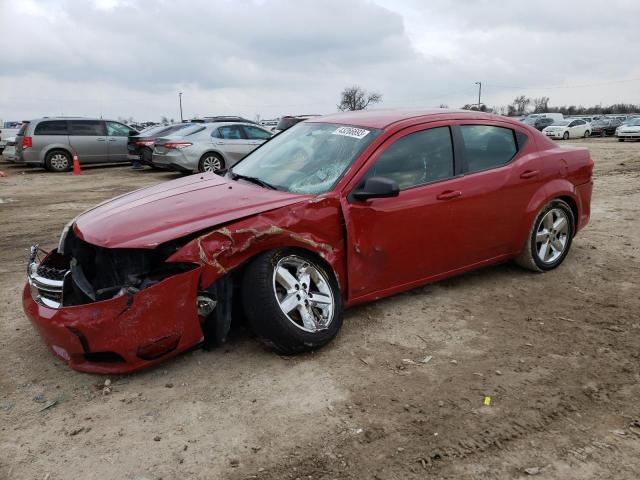 DODGE AVENGER SE 2013 with VIN 1C3CDZAB4DN564415 - Photo from auction