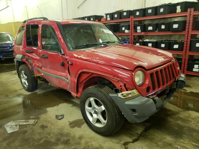 Photo 4 from auction – 2005 JEEP LIBERTY SP with VIN 1J4GL48K75W608065