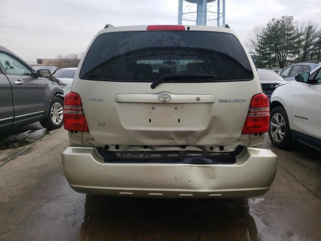Photo 6 from auction – 2003 TOYOTA HIGHLANDER with VIN JTEGF21A330082872
