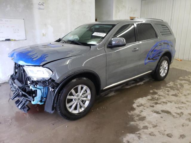 DODGE DURANGO SX 2021 with VIN 1C4RDJAGXMC759014 - Photo from auction