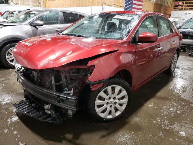 NISSAN SENTRA S 2016 with VIN 3N1AB7AP2GL654730 - Photo from auction