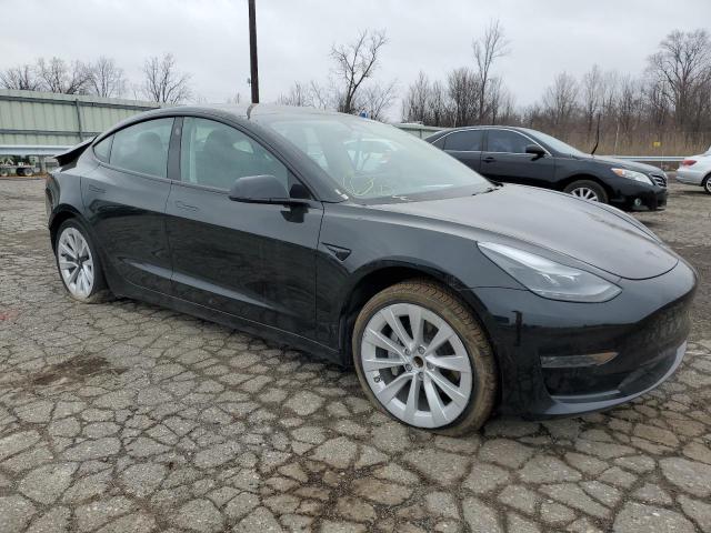 Photo 4 from auction – 2022 TESLA MODEL 3 with VIN 5YJ3E1EA5NF191106