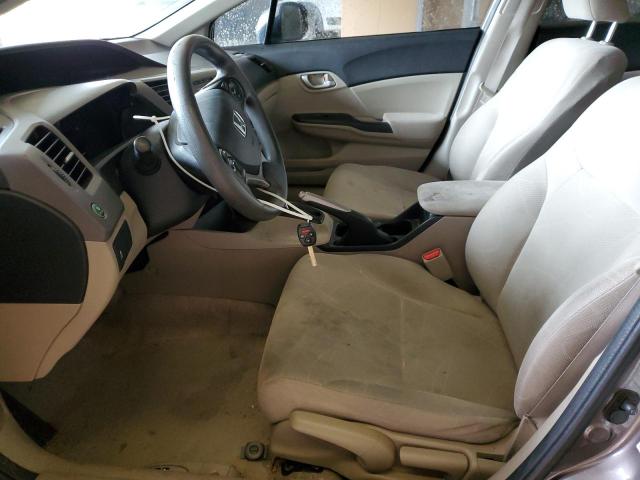 Photo 7 from auction – 2012 HONDA CIVIC LX with VIN 19XFB2F59CE318553