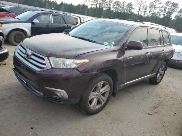 TOYOTA HIGHLANDER 2012 with VIN 5TDDK3EH2CS169448 - Photo from auction