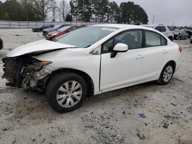 HONDA CIVIC LX 2012 with VIN 2HGFB2F55CH591172 - Photo from auction