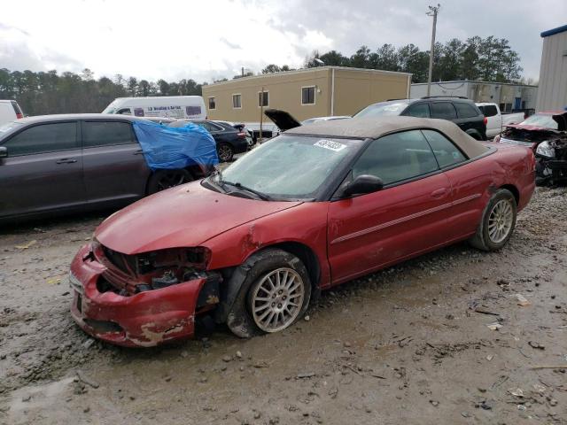 CHRYSLER SEBRING LX 2004 with VIN 1C3EL55R24N136273 - Photo from auction