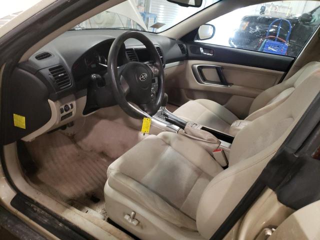 Photo 7 from auction – 2008 SUBARU OUTBACK 2. with VIN 4S4BP61C087366636