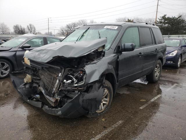 HONDA PILOT 2004 with VIN 2HKYF18514H551974 - Photo from auction