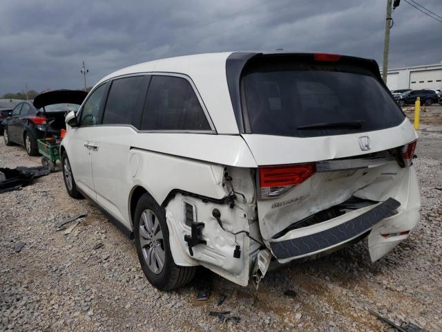 Photo 2 from auction – 2016 HONDA ODYSSEY SE with VIN 5FNRL5H32GB016271