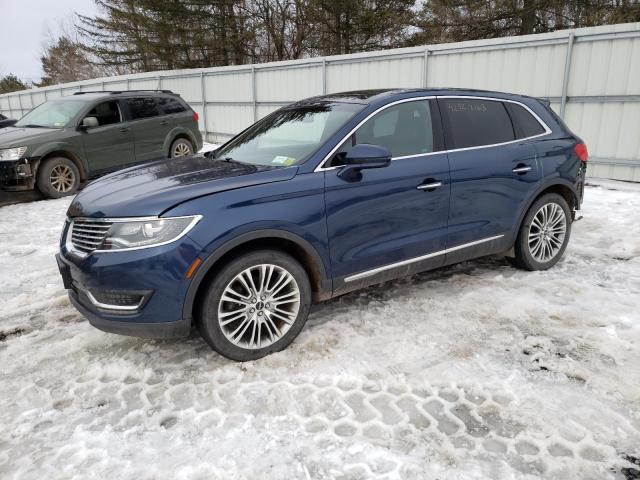 LINCOLN MKX RESERV 2017 with VIN 2LMPJ8LRXHBL34731 - Photo from auction