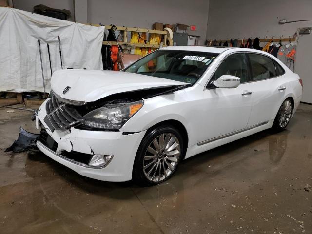 HYUNDAI EQUUS 2014 with VIN KMHGH4JH2EU078486 - Photo from auction