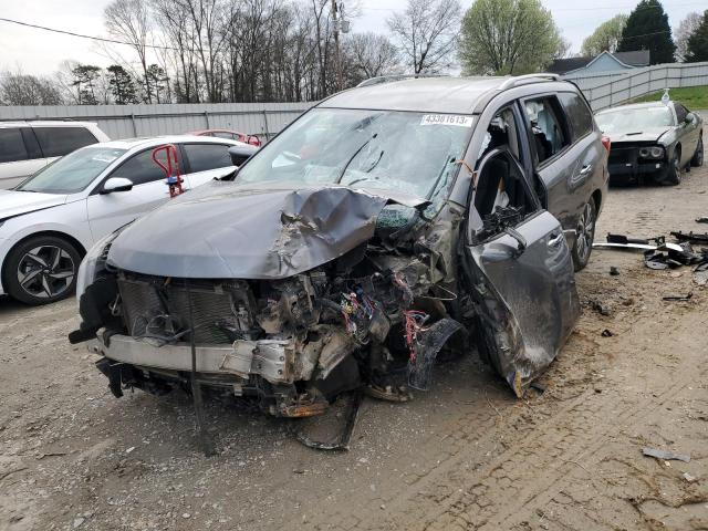 NISSAN PATHFINDER 2017 with VIN 5N1DR2MN5HC672604 - Photo from auction