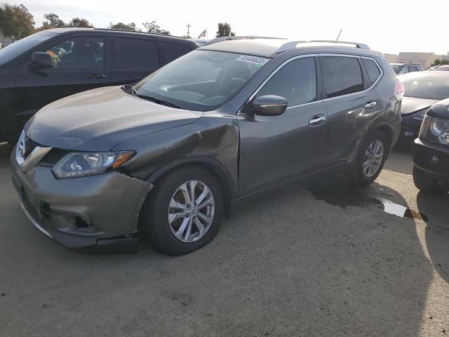 NISSAN ROGUE S 2015 с VIN KNMAT2MT2FP535729 - Фото с аукциона