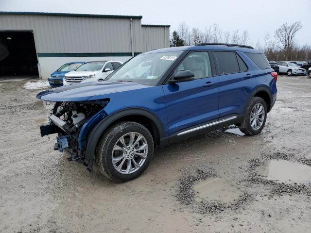 FORD EXPLORER X 2022 with VIN 1FMSK8DH7NGC12454 - Photo from auction