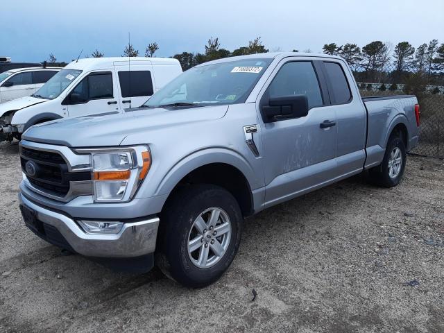 FORD F150 SUPER 2021 with VIN 1FTEX1EP9MKD11367 - Photo from auction